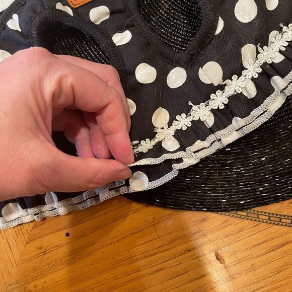 PRECIOUS POLKA Dot Ruffle Puppy Harness! - Picture 8 of 13